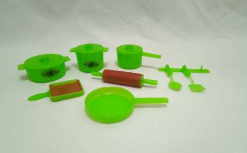 1980`s Plastic toy lot x3