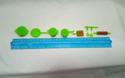 1980`s Plastic toy lot x3