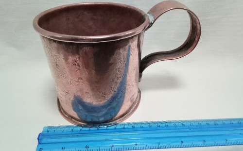 My favourite! Vintage Large Copper mug - Made in Rhodesia