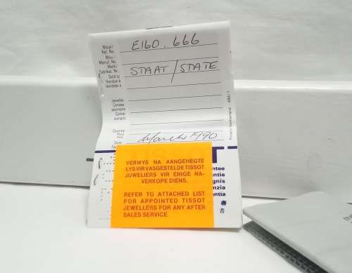 Tissot Stylists men`s watch (1990) in excellent condition