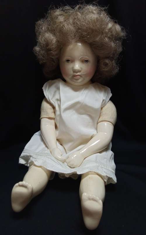 Bartholomina porcelain doll assembled, Doll 9