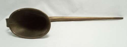 Stunning weird vintage brass funnel