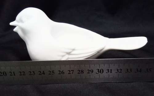 Very cute pair of snow white birdie candle holders