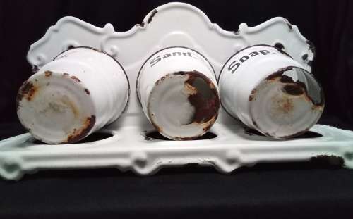 Very old enamel Laundry set