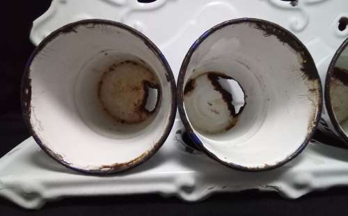 Very old enamel Laundry set