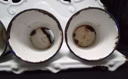 Very old enamel Laundry set