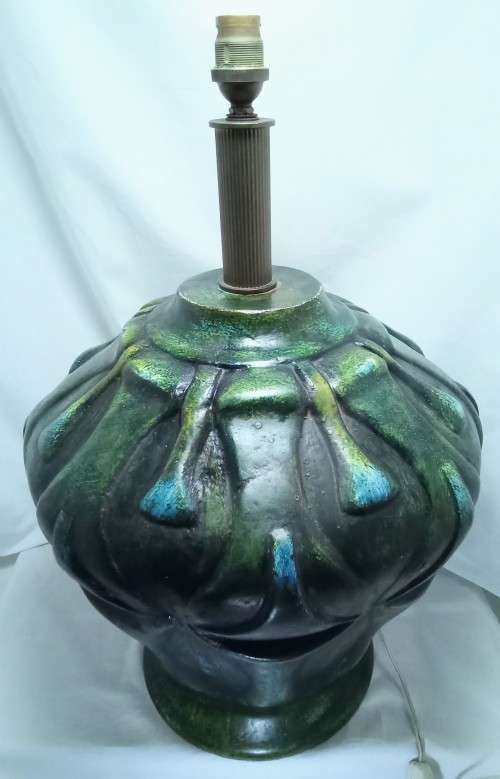 Huge vintage gorgeous lamp base