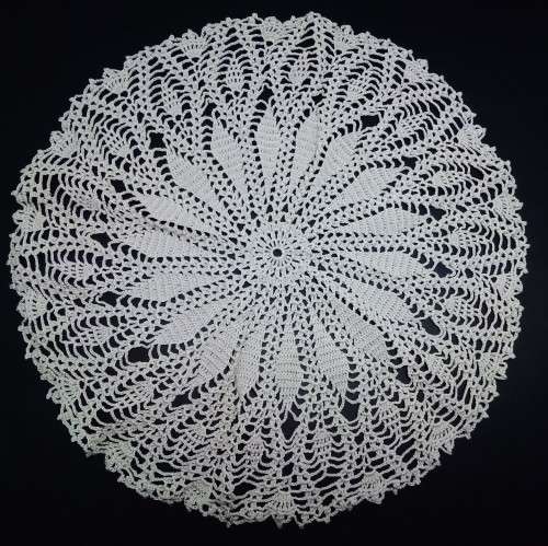 Lovely vintage crocheted doily
