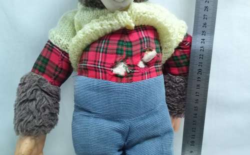 Vintage Rubber monkey