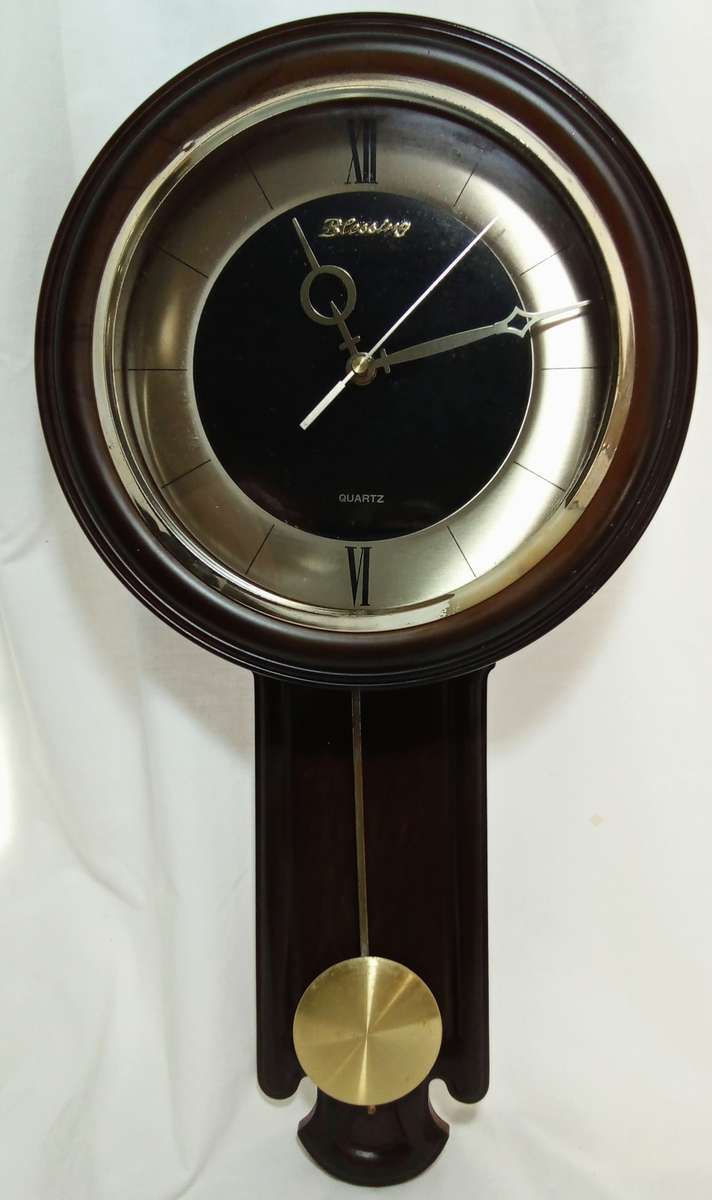 Vintage Blessing wall clock