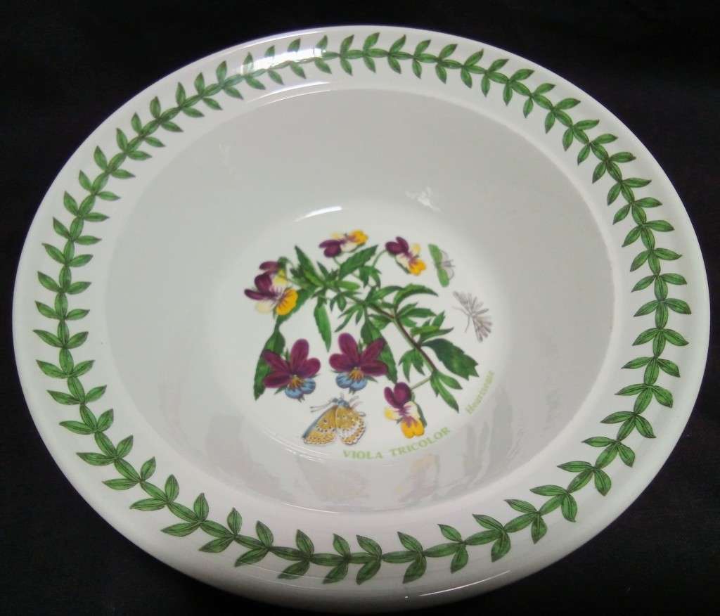 Six Stunning Portmeirion Botanic Garden dessert bowls