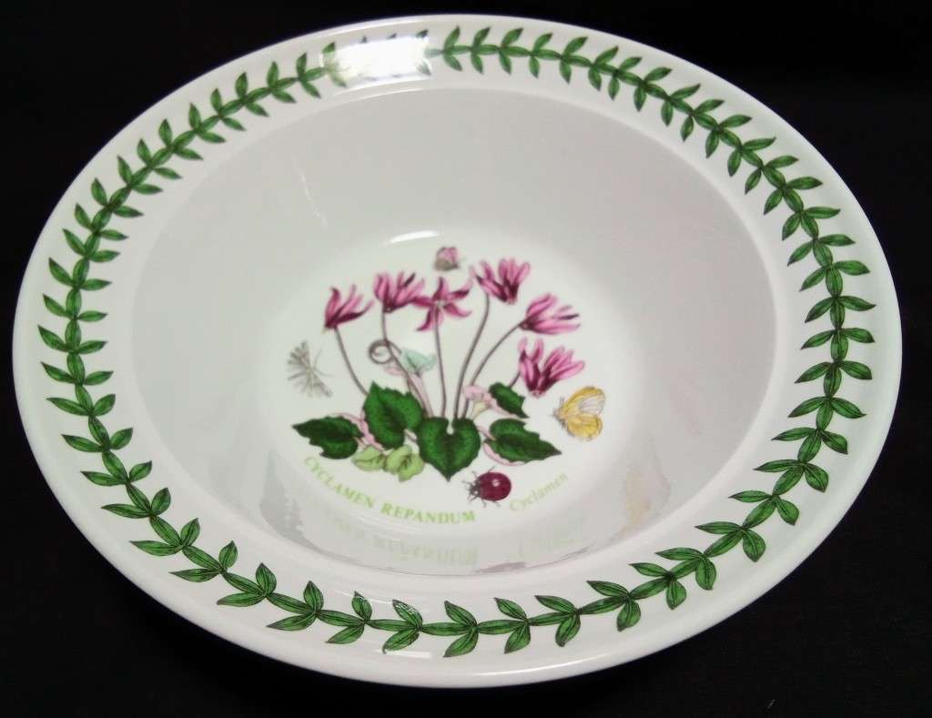Six Stunning Portmeirion Botanic Garden dessert bowls