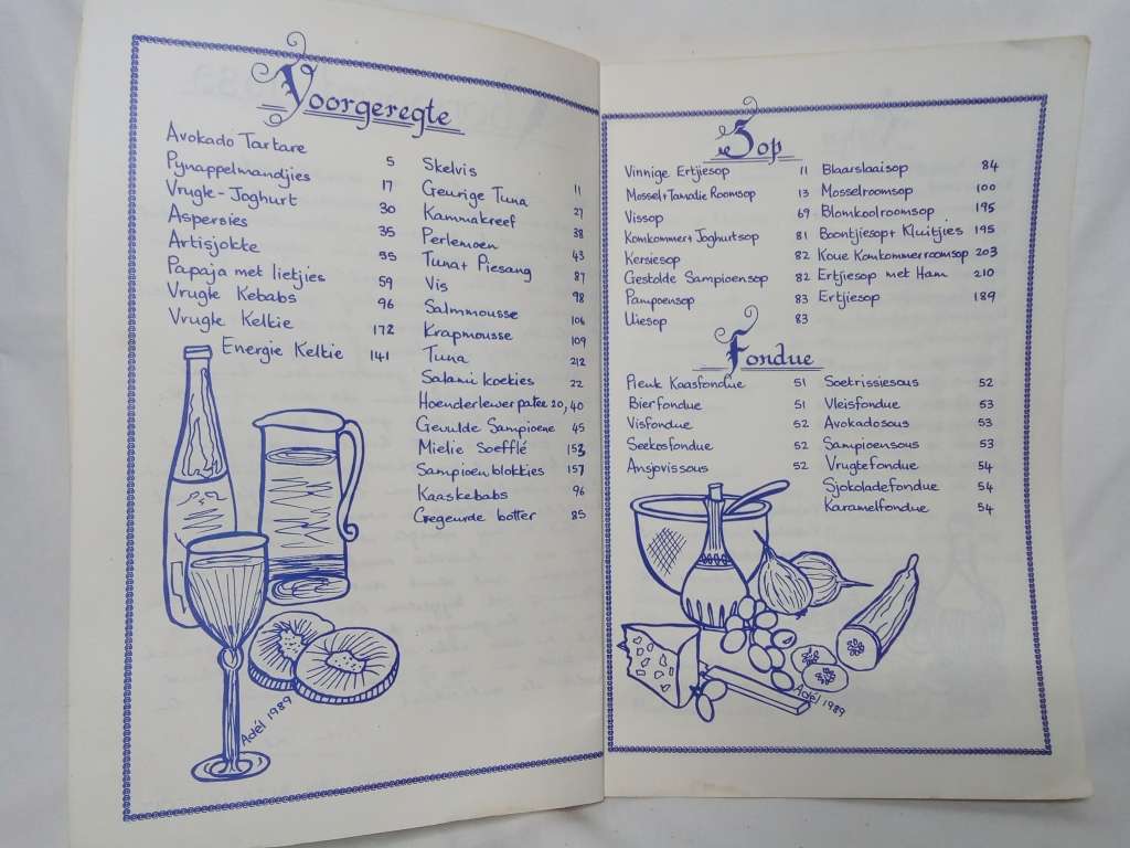 Resepteboek: Alta du Toit sentrum 1964-1989