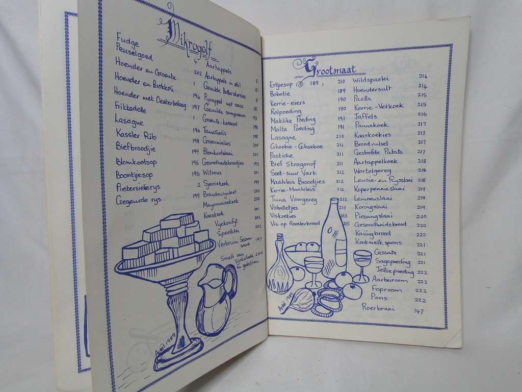 Resepteboek: Alta du Toit sentrum 1964-1989