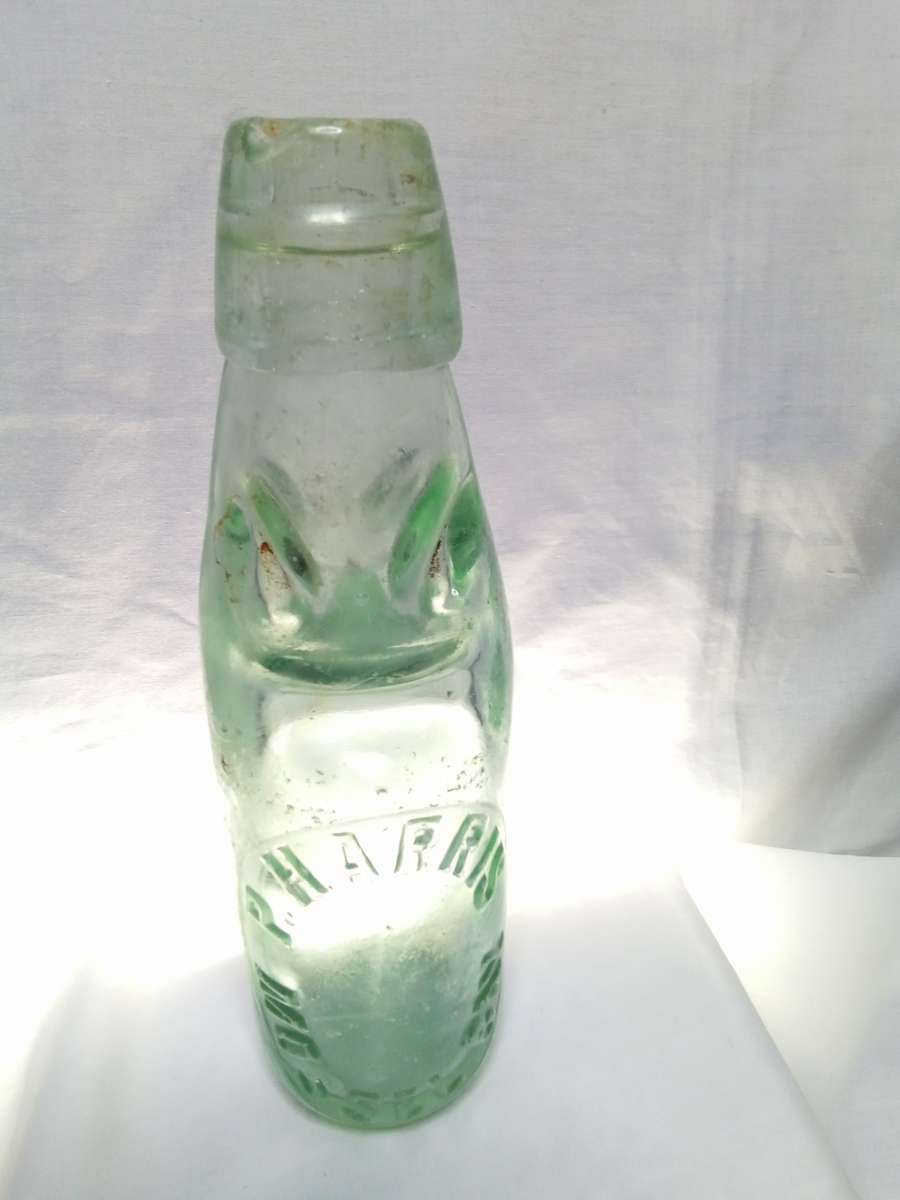 Vintage "P Harris Mosselbay" Codd bottle with marble