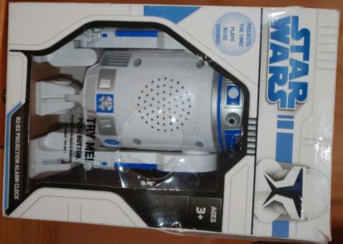 Star Wars R2-D2 Projection Alarm Clock