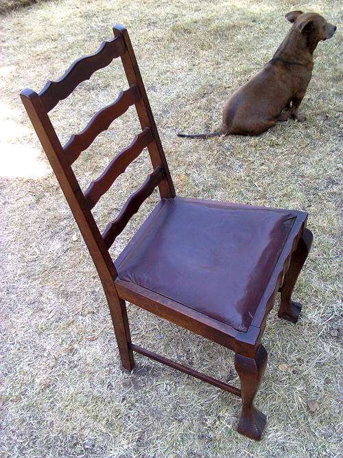 BALL AND CLAW LADDERBACK CHAIR NO.2