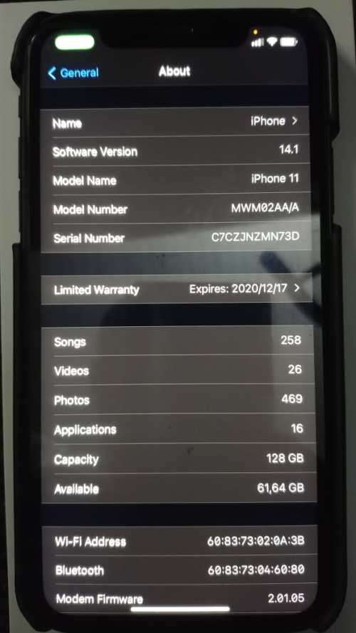 Apple iPhone 11 128GB