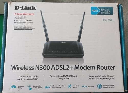D-Link DSL- 2740U