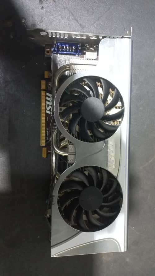 MSI TWIN FROZR II Graphics Card Un-tested.