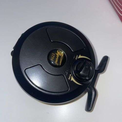 Vintage Black Pflueger Supreme No. 1794 Fly Fishing Reel Korea