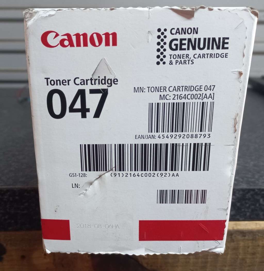 Canon Genuine 047 Cartridge