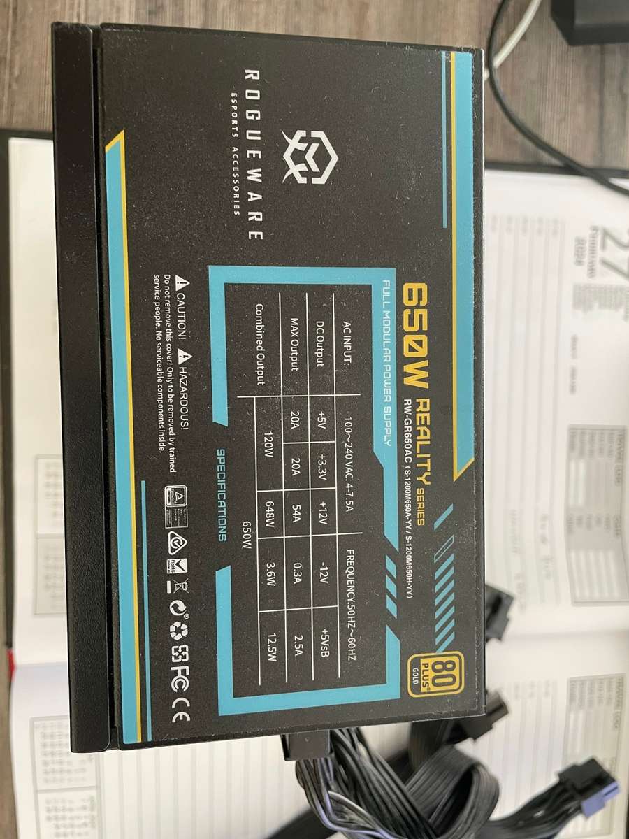 Rogueware - Modular 650w Power supply