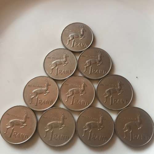 1989 SPRINGBOK R1 X10  (VALUE R300)