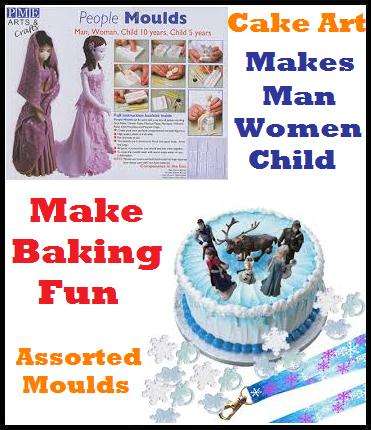 People Moulds for creating decorative figurines