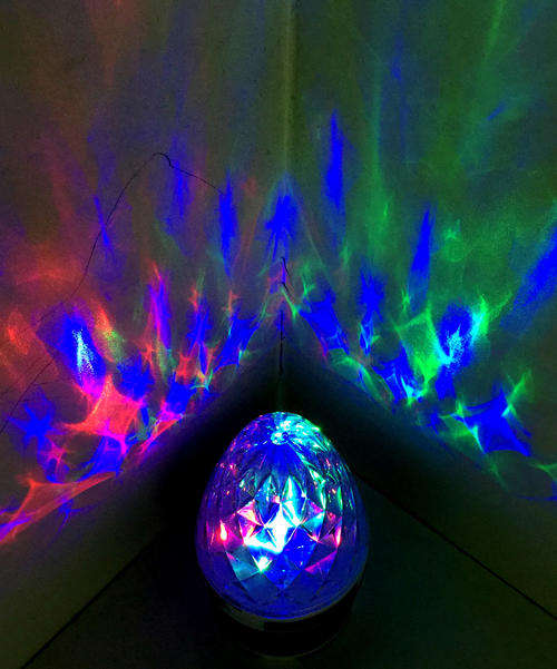 Awesome Arrive!! Mini Rotate Light Speaker