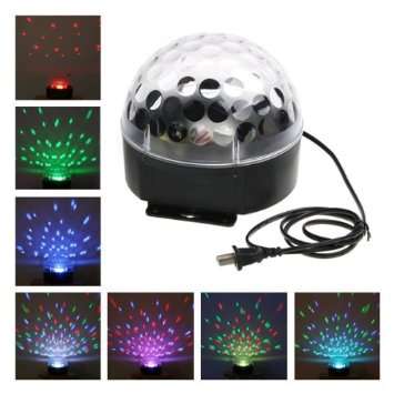 HOT ITEM!!! 18W-24W LED Magic Ball Light  480 strong Beams light Horn, E27 lamp, USB interface