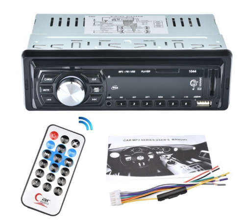 LCD Car Radio Stereo Player MP3 USB SD AUX Input Receiver WMA FM In-Dash iPod
