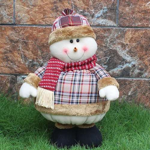 Christmas Snowman Stretch Puppet Decor
