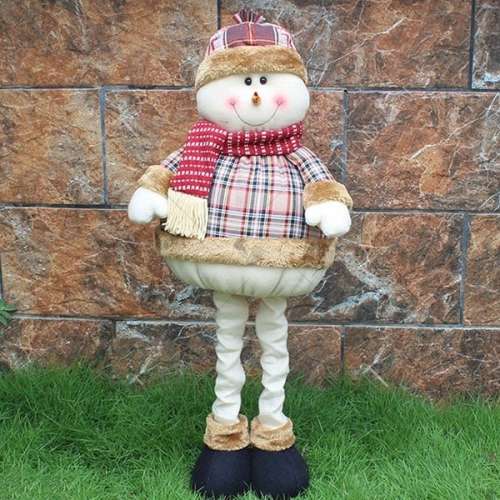 Christmas Snowman Stretch Puppet Decor