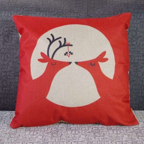 Christmas Deer Cushion Cover - Excluding cushion inner