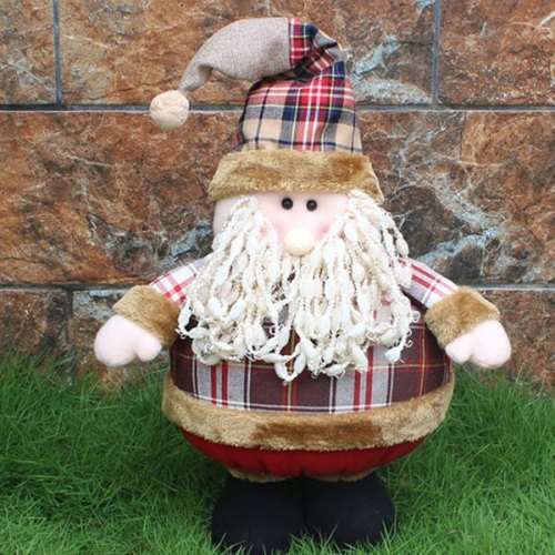 Christmas Santa Stretch Puppet Decor