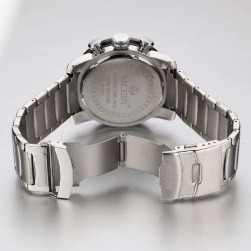 Mens Stainless Steel Date Watch - In box