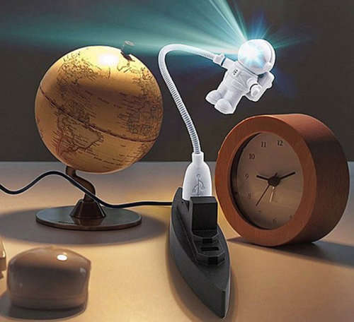 Cute USB Light - Astronaut Model LED Nightlight Energy Saving