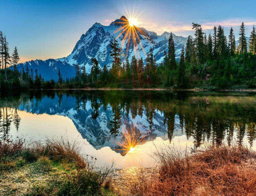 DIY Paint By Numbers Kit - Mountain View