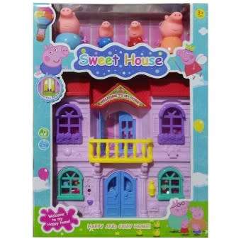 Happy Pig Sweet House Playset (Peppa Pig)