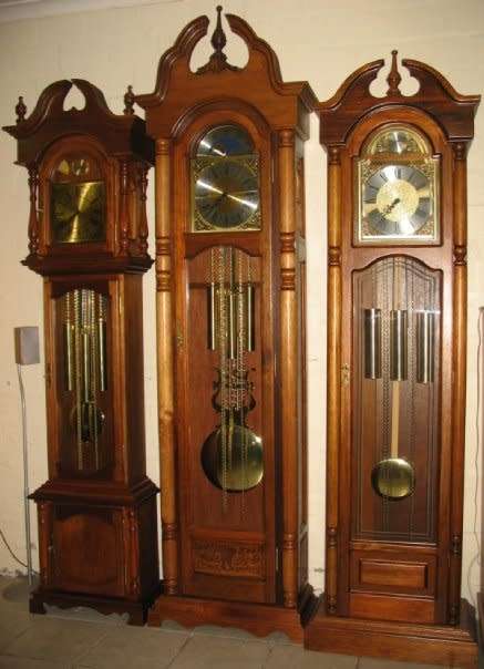 Grandfather Clock - Complete Set of Weight Shells