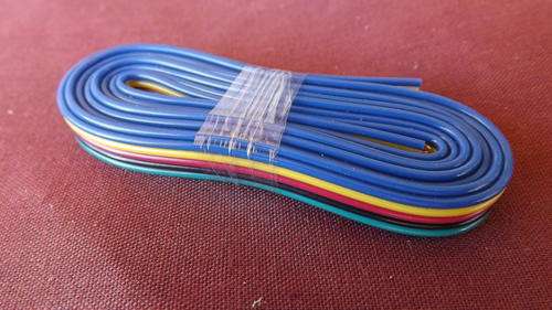 HO Model Railroad - 1M 5 core wire - Used for Turnouts
