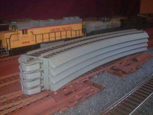 HO - BACHMAN - 4 SECTIONS CURVED GREY TRACK #92124A10