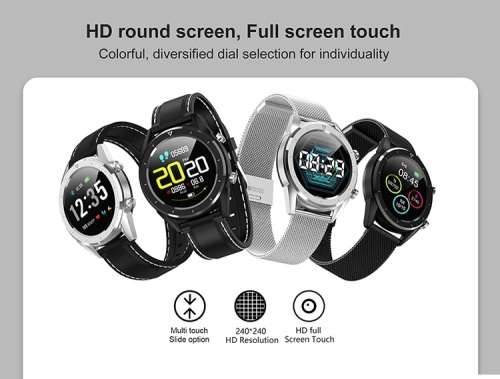 Multi-purpose 20-in-1 Sports/Health/Outdoors Smart Watch