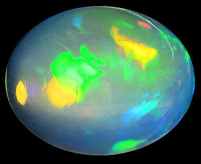 CERTIFIED 2.33 CT WELO RIDGE OPAL -  VIVID MULTI-COLOUR PLAY OF FIRE