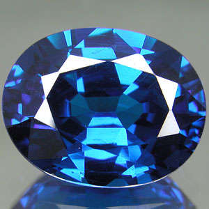 Unbelievable  3.47cts  Corn Flower Blue Sapphire!