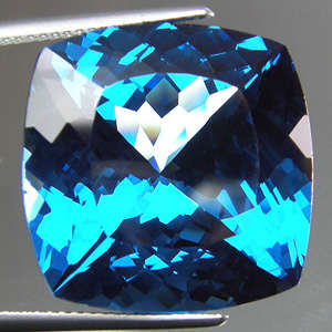 GEMTASTIC 1.40cts  London Blue Genuine TOPAZ !