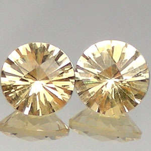 STUNNING Set of 2  Untreated CITRINES!