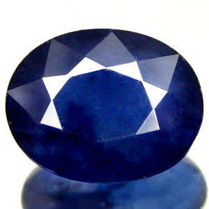 STUNNING 0.80cts Natural Dark Blue  SAPPHIRE!