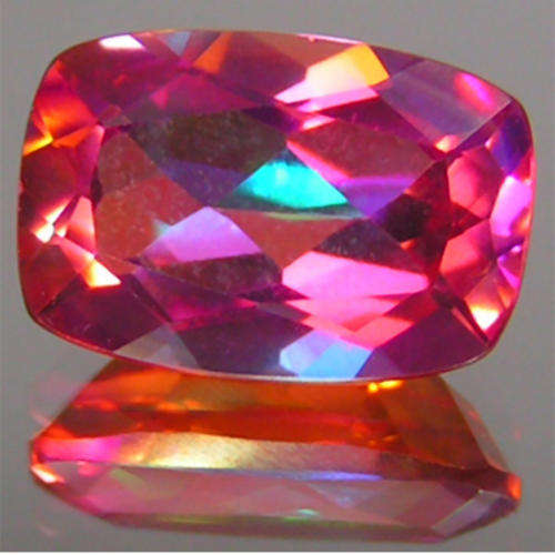 Happiness is........ Genuine 3.90cts Party Colour TOPAZ!